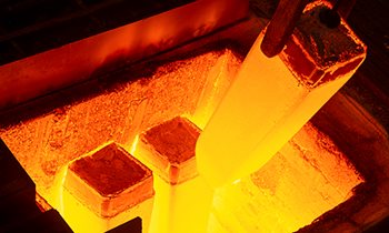 informative image: hot steel