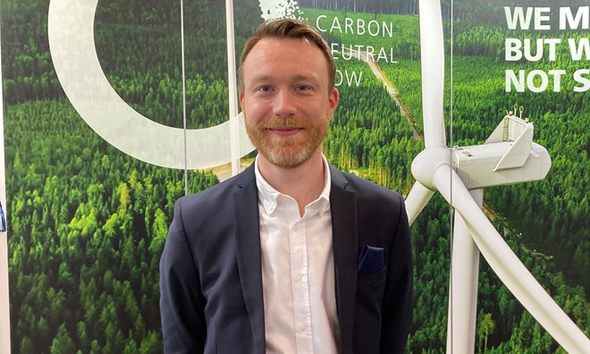 Niklas Magnusson at Ovako