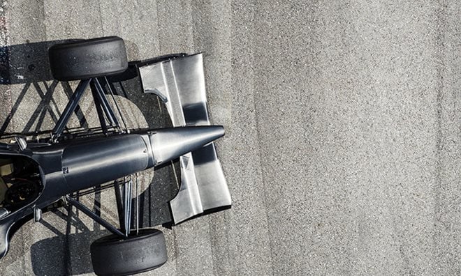 Racing car Unic transmissions